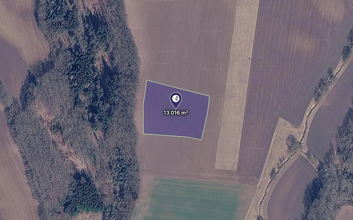 Prodej pole 13016 m²